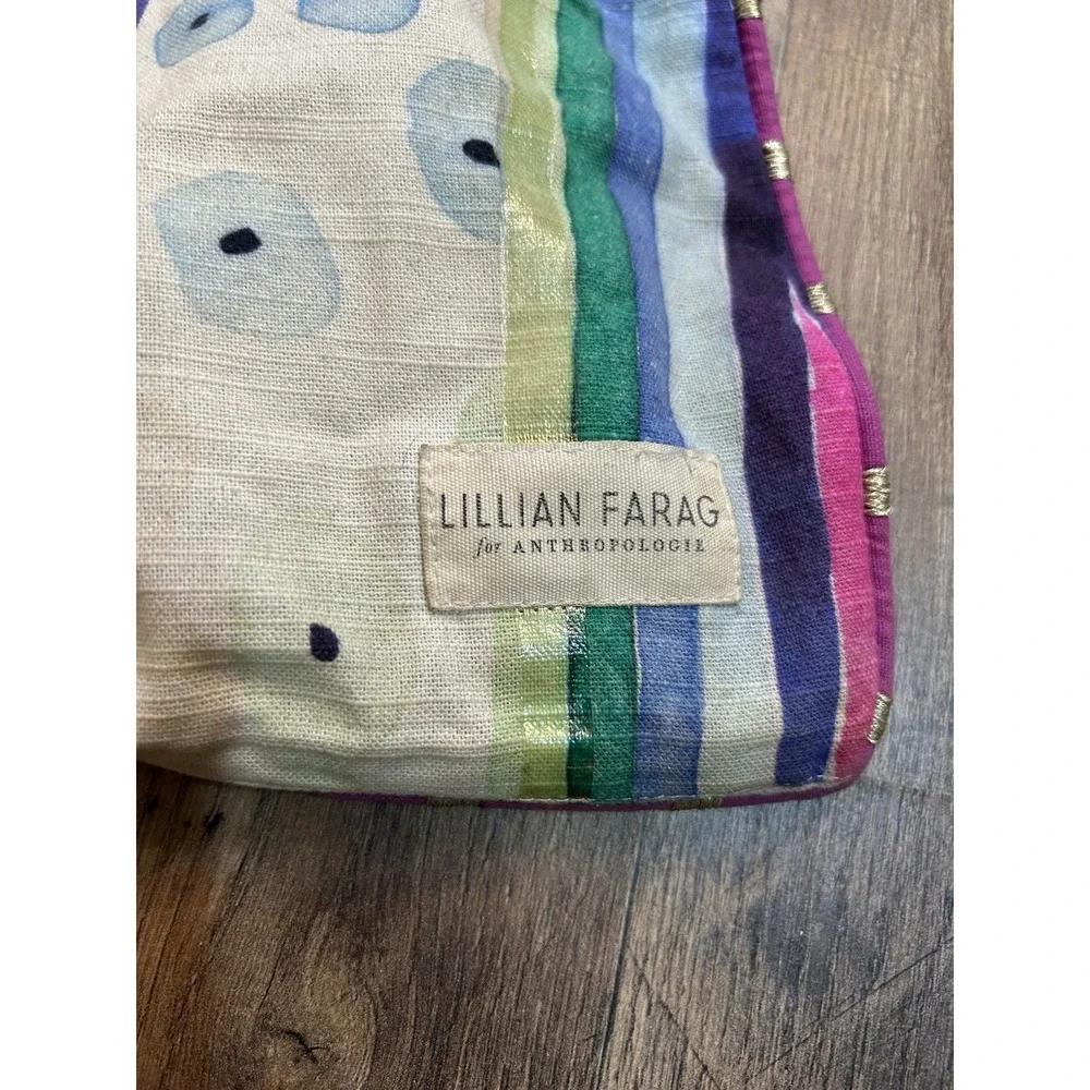 Anthropologie Lillian Farag Painterly Cushion (COVER ONLY- NO INSERT) 18x18